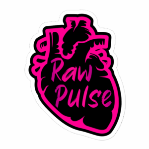 Anatomical Pulse Is Burning Pink Sticker