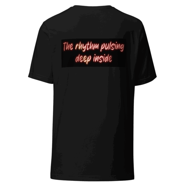 Vibrations of Life Black Tee - Image 2