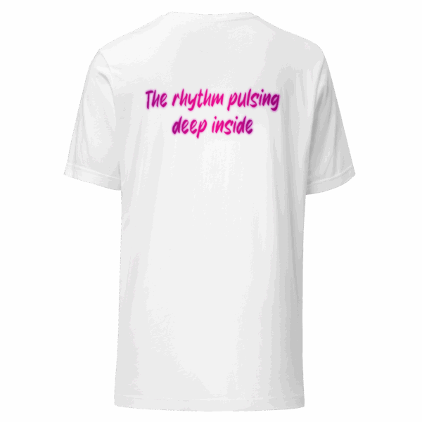 Raw Heart White Tee - Image 2