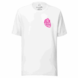 Raw Heart White Tee