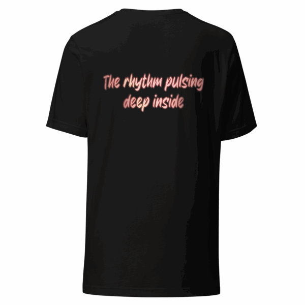 Raw Heart Black Tee - Image 3