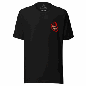 unisex-staple-t-shirt-black-front-68c114281a26f.png Raw Heart Unisex Black Tee