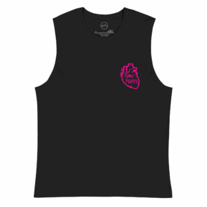 unisex-muscle-shirt-black-front-68edfd1a03423.png Raw Heart Men's Hot Pink Muscle Shirt