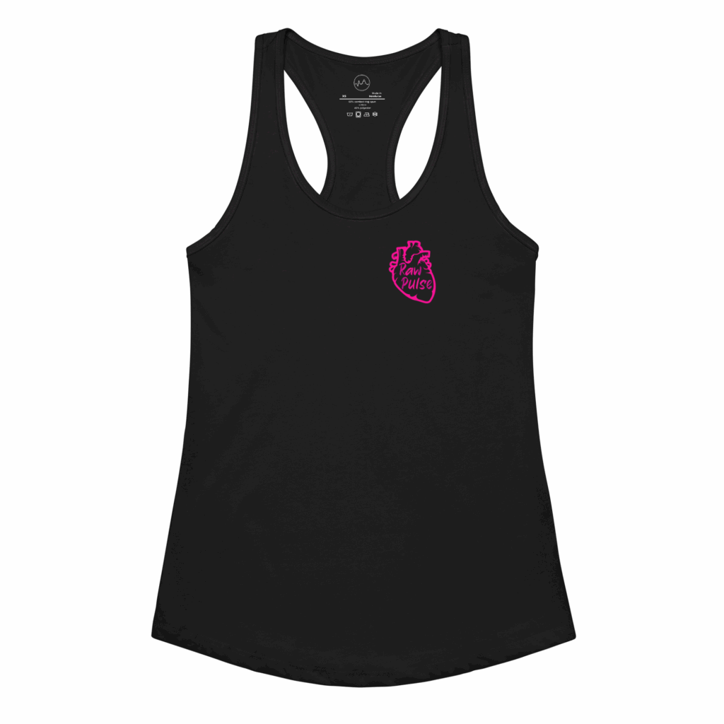 Raw Heart Women’s Hot Pink Racerback Tank