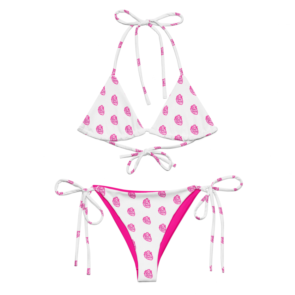 Strip it down Hedonism Edition White Bikini