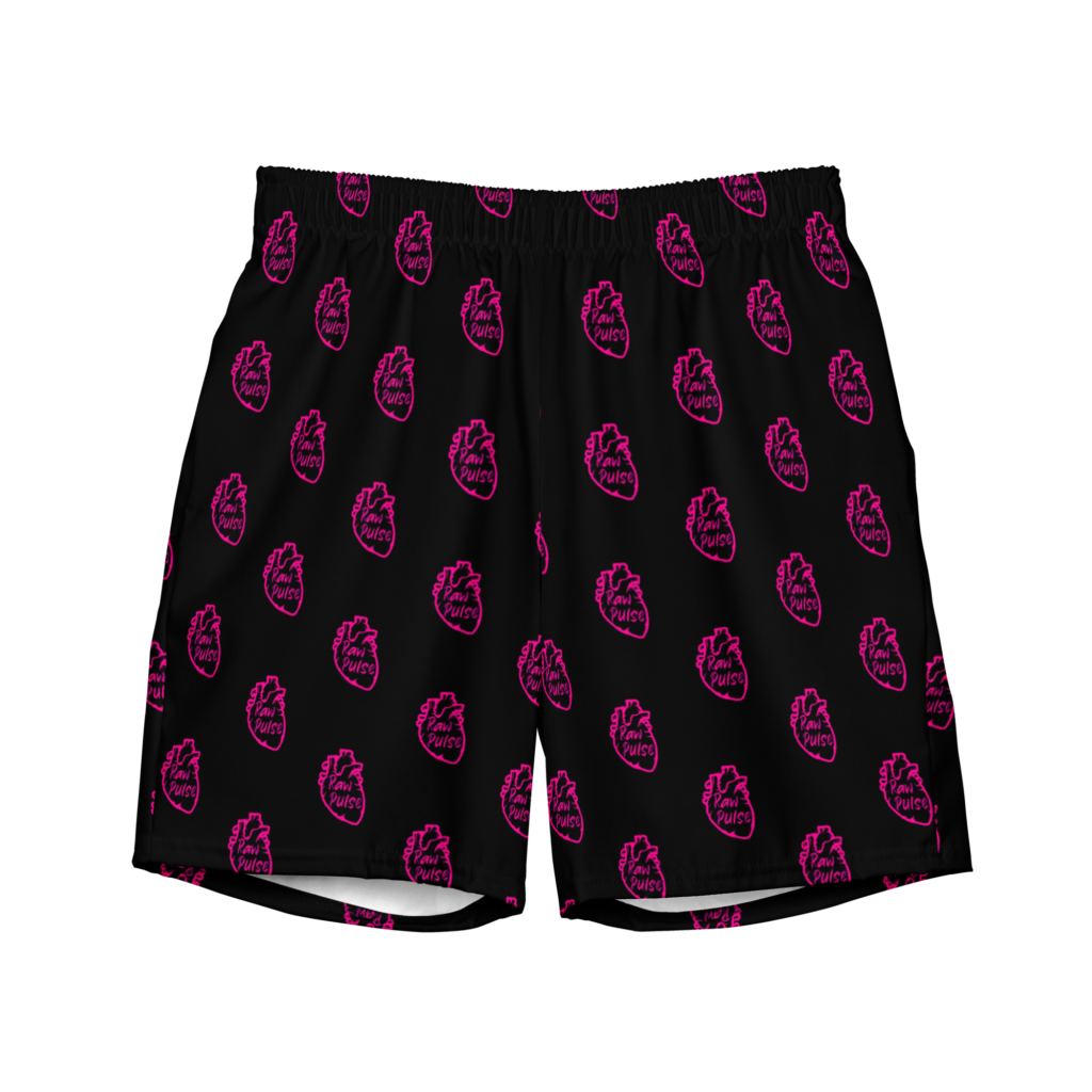 Strip it down Hedonism Edition Black Swim Trunks