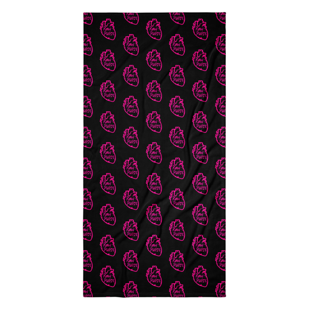 Raw Heart Hedonism Edition Beach Towel