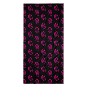Raw Heart Hedonism Edition Beach Towel