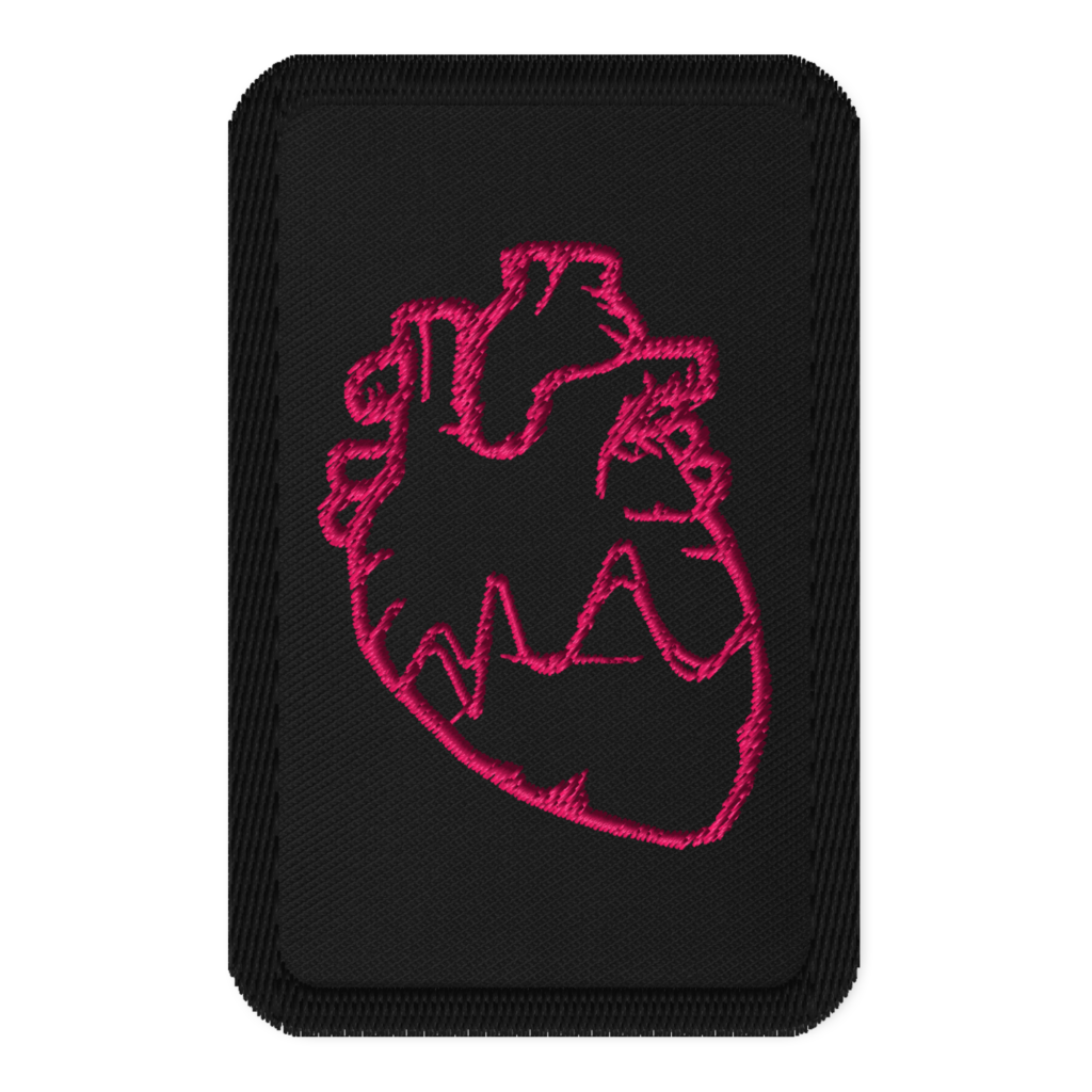 Rhythms of the Heart Pink Patch