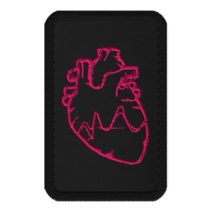 Rhythms of the Heart Pink Patch